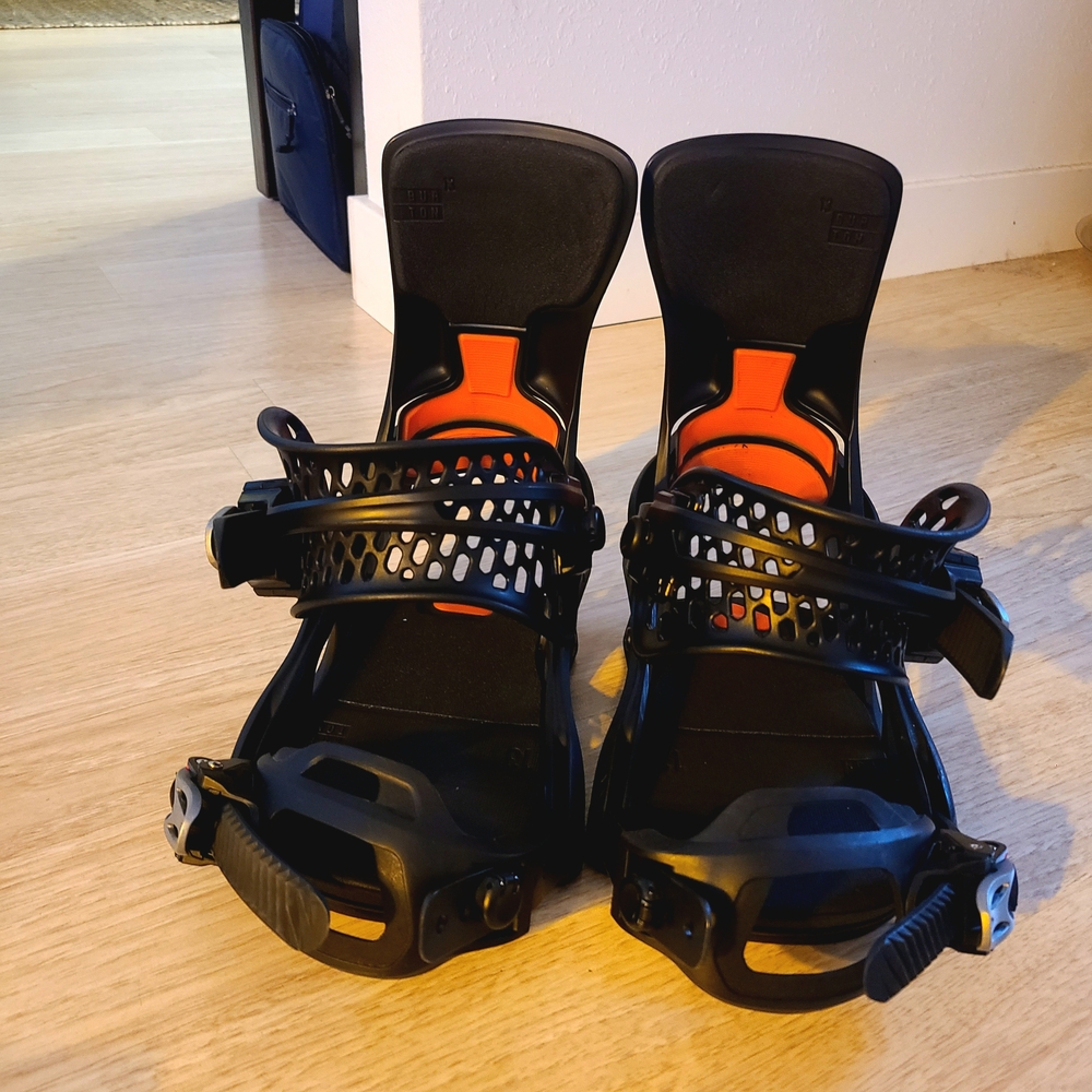 Burton Black Snowboard Bindings